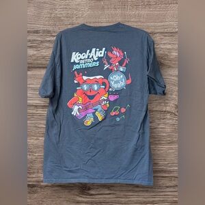 EUC Kool-Aid Oh Yeah Retro Jammers Logo Mens Large Soft Comfy Foodie T-shirt